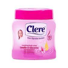 Clere Body Cream Lanolin and Glycerine  