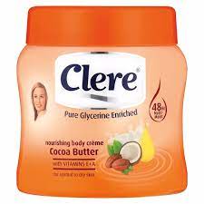 Clere Body Cream Cocoa Butter  