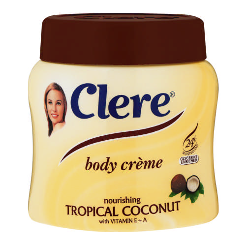 Clere Body Cream Tropical Coconut