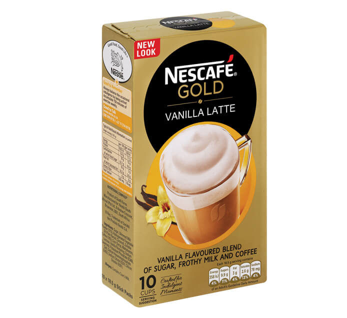 Nescafe Gold Vanilla Latte Sachets