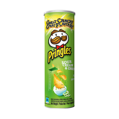 Pringles Sour Cream  and  Onion