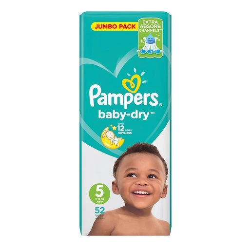 Pampers Active Jumbo Pack Diapers Junior