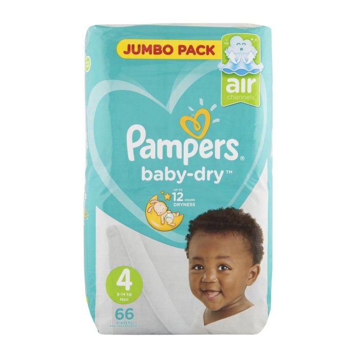 Pampers Active Jumbo Pack Diapers Maxi