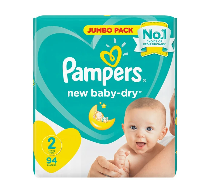 Pampers Active Jumbo Pack Diapers MINI