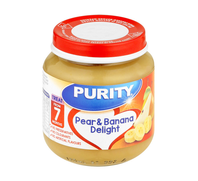 Purity 2ND Food Pear  and  Banana Delight