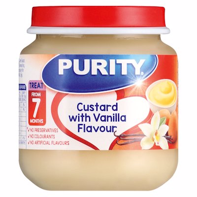 Purity Vanilla Custard 2ND Baby Food