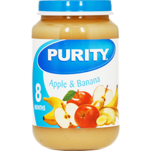 Purity Apple  and  Banana 3RD Foods