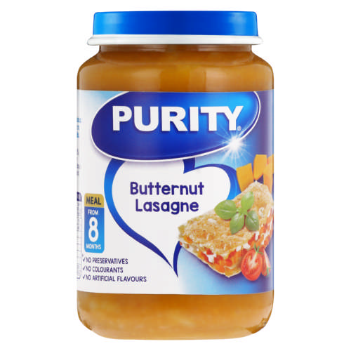 Purity Butternut Vegetable  and  Lasagne 3RD Foods