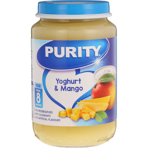 Purity Mango  and  Yoghurt 3RD Foods