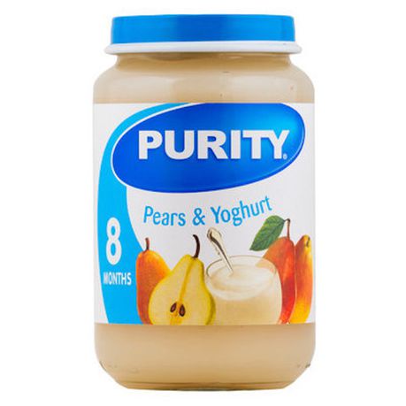 Purity 3RD Foods Pear and Yoghurt