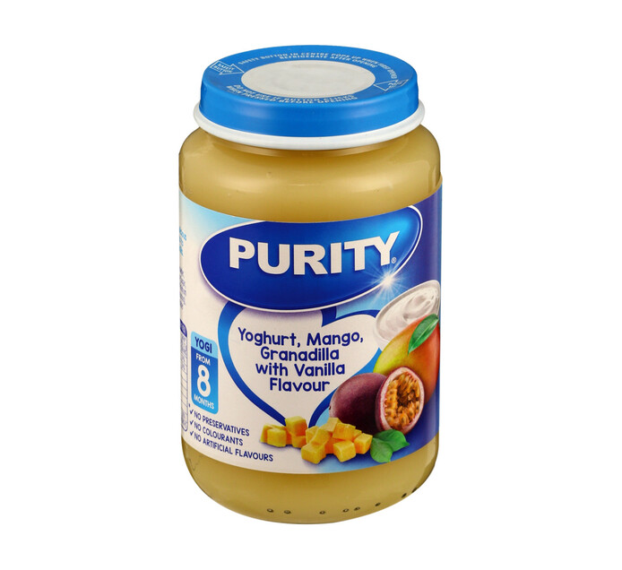 Purity Third Yogurt  Mango and Granadilla with Vanilla Flavour