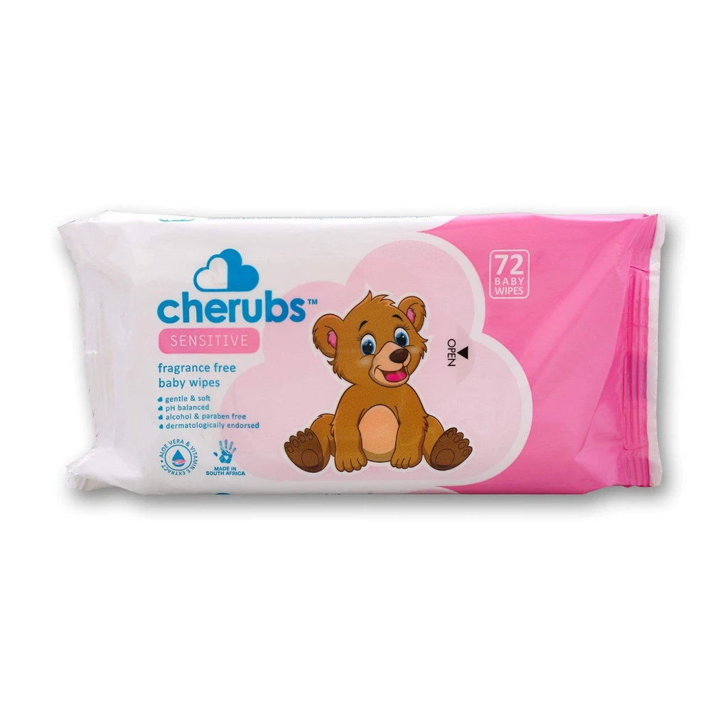 Cherubs Wipes Fragrance Free 3s 