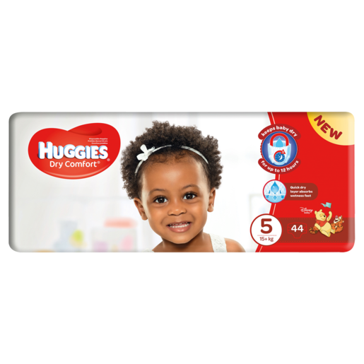 Huggies Dry Comfort Nappies Size 5 From 12 to 22KG