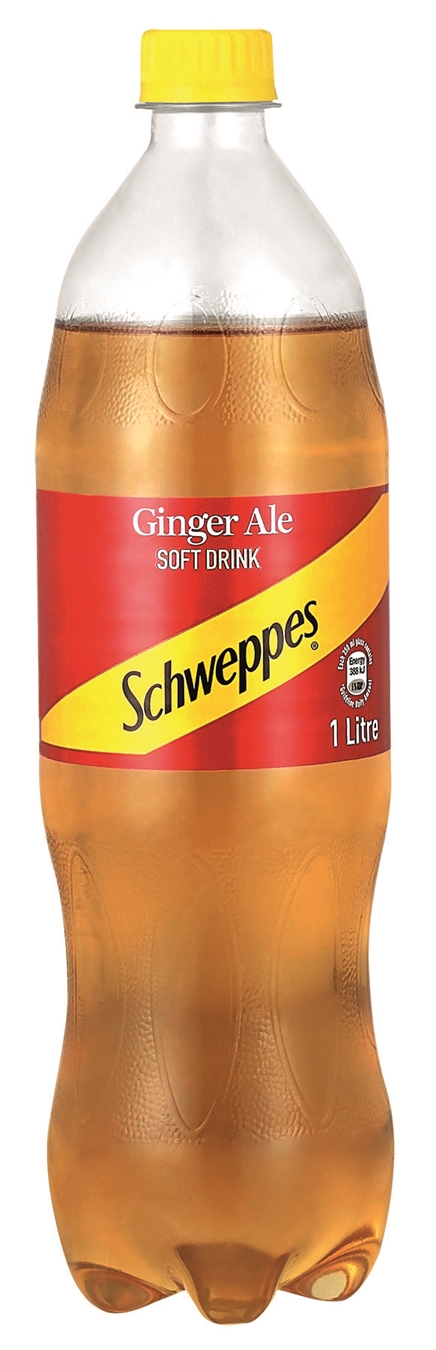 Schweppes Ginger Ale Plastic Bottle