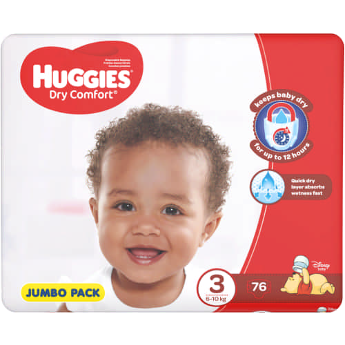 Huggies Dry Comfort Jumbo Size 3