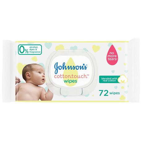 Johnsons Baby Wipes Cot Touch