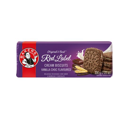 Bakers Romany Creams Vanilla Chocolate Biscuits    