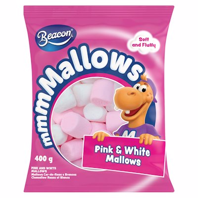 Beacon Mallows Pink  and  White   