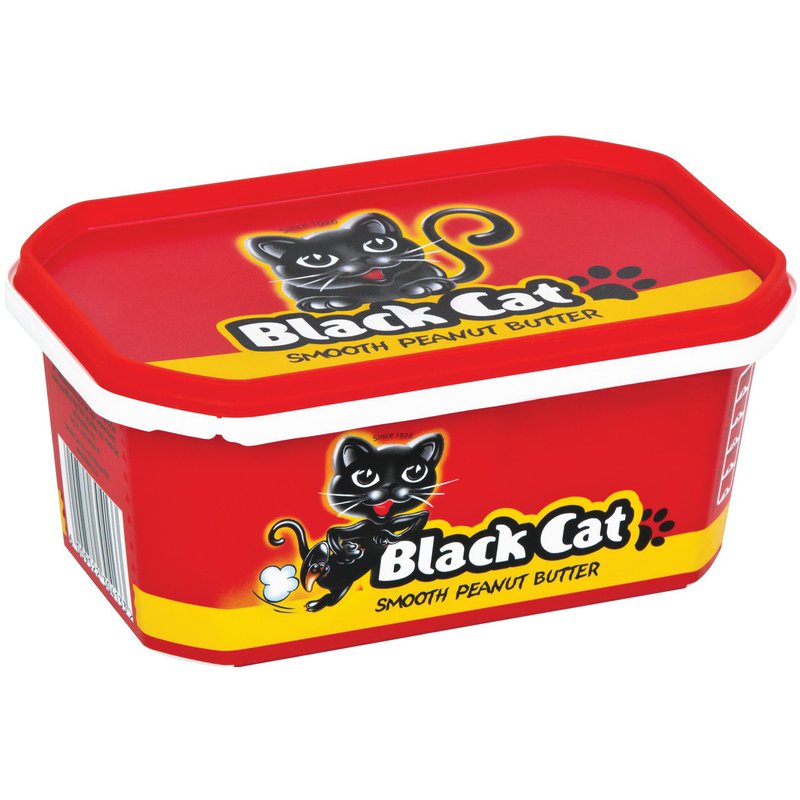 Black Cat Smooth Peanut Butter  