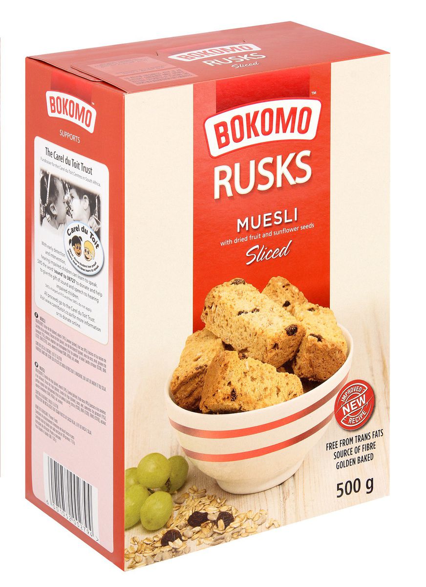 Bokomo Muesli Rusks   