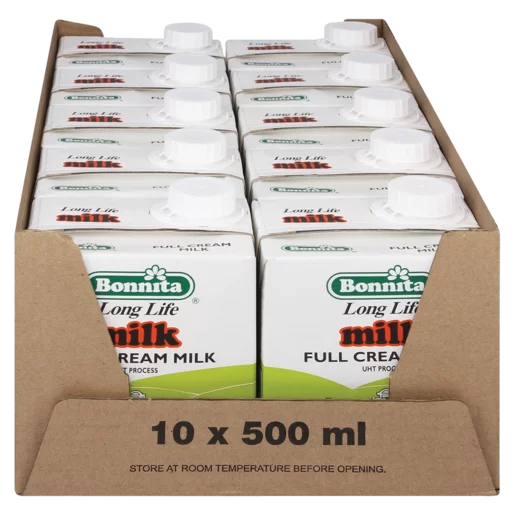 Bonnita UHT Milk Full Cream 500ML