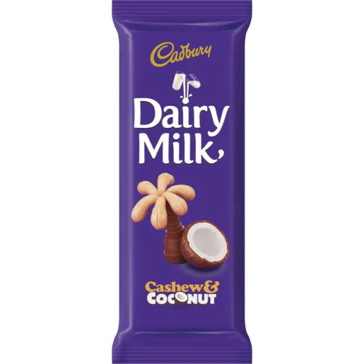 Cadbury Slab Cashew  and  Coconut 