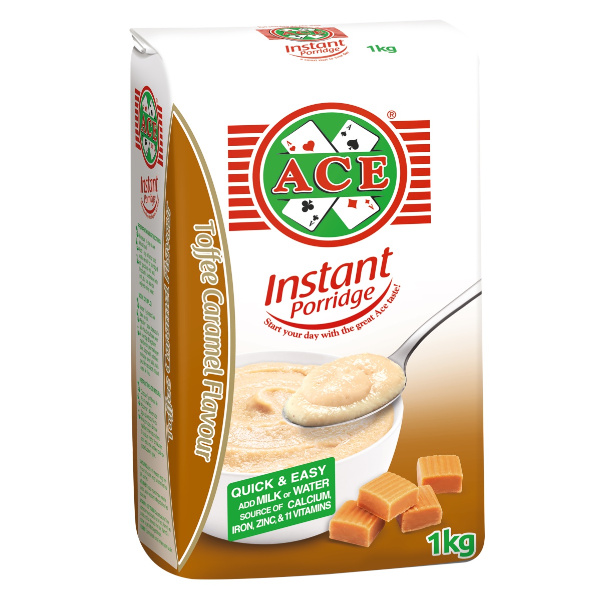 Ace Instant Porridge Toffee Caramel 