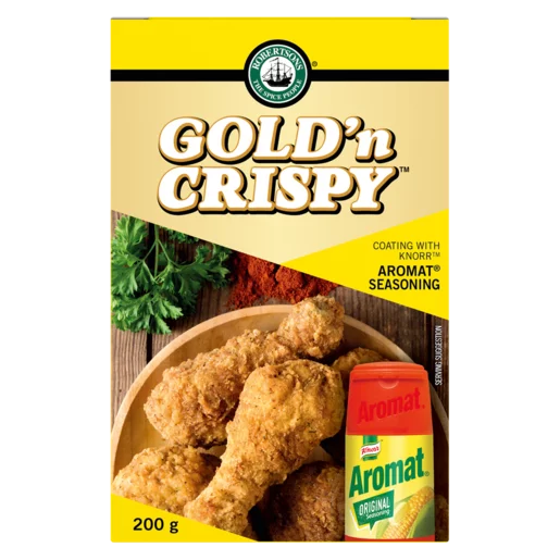 Robertsons Gold N Crispy Coating With Aromat Seasoning