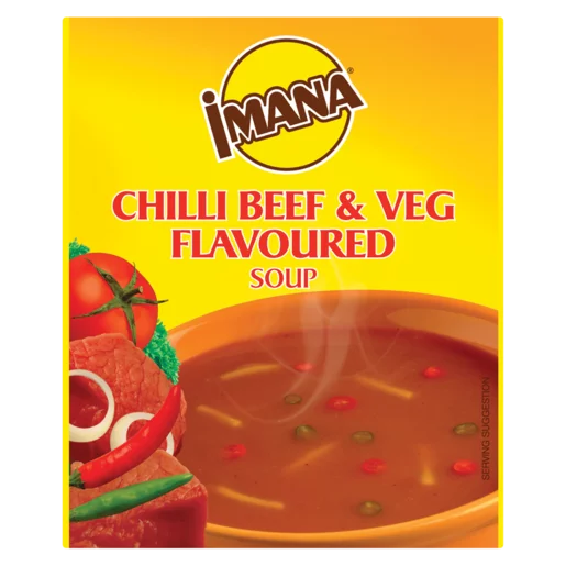 Imana Chilli Beef  and  Vegetable Flavoured Instant Soup