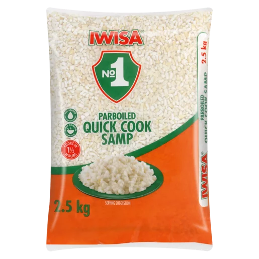 Iwisa No. 1 Parboiled Quick Cook Samp