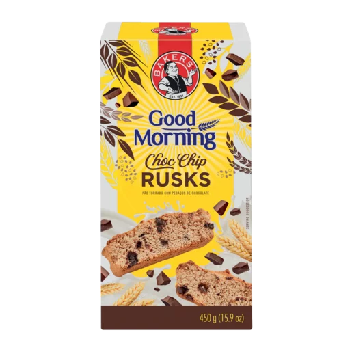 Bakers GM Rusk Choc Chip  