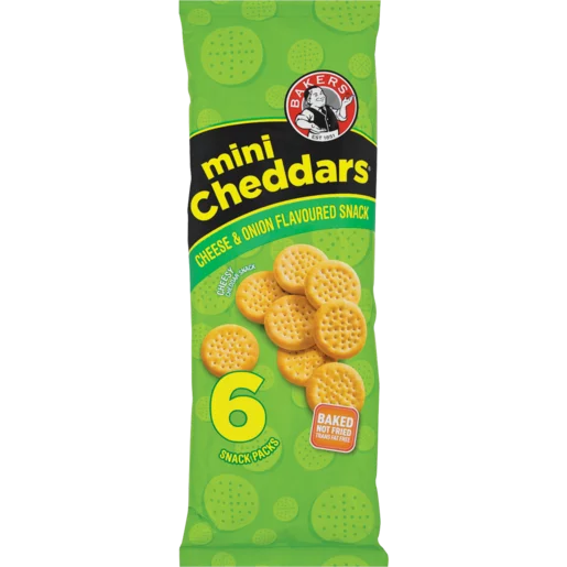 Bakers Mini Cheddars Cheese and Onion 