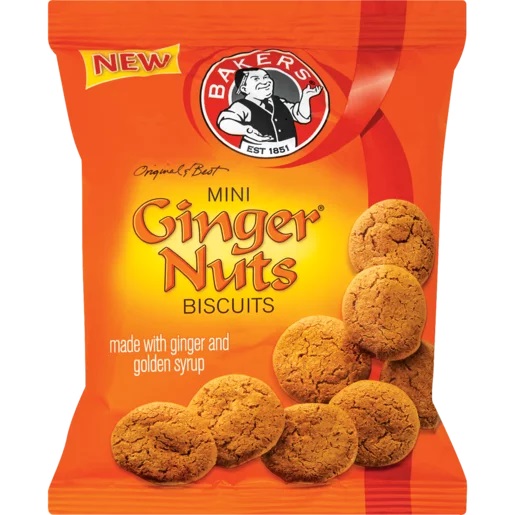 Bakers Mini Gingernuts 