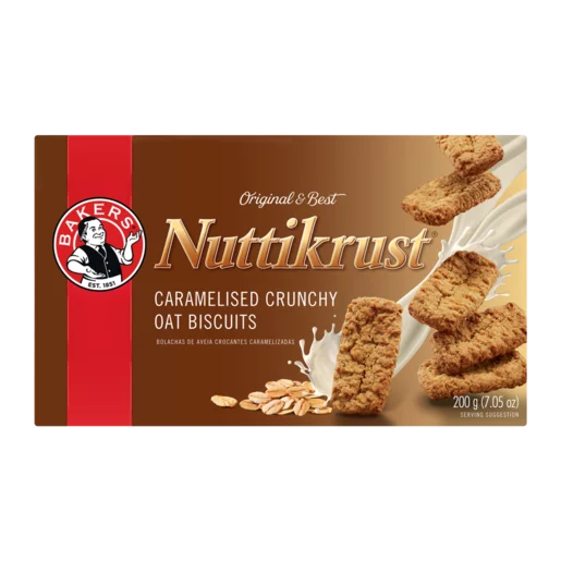 Bakers Nuttikrust Biscuits    